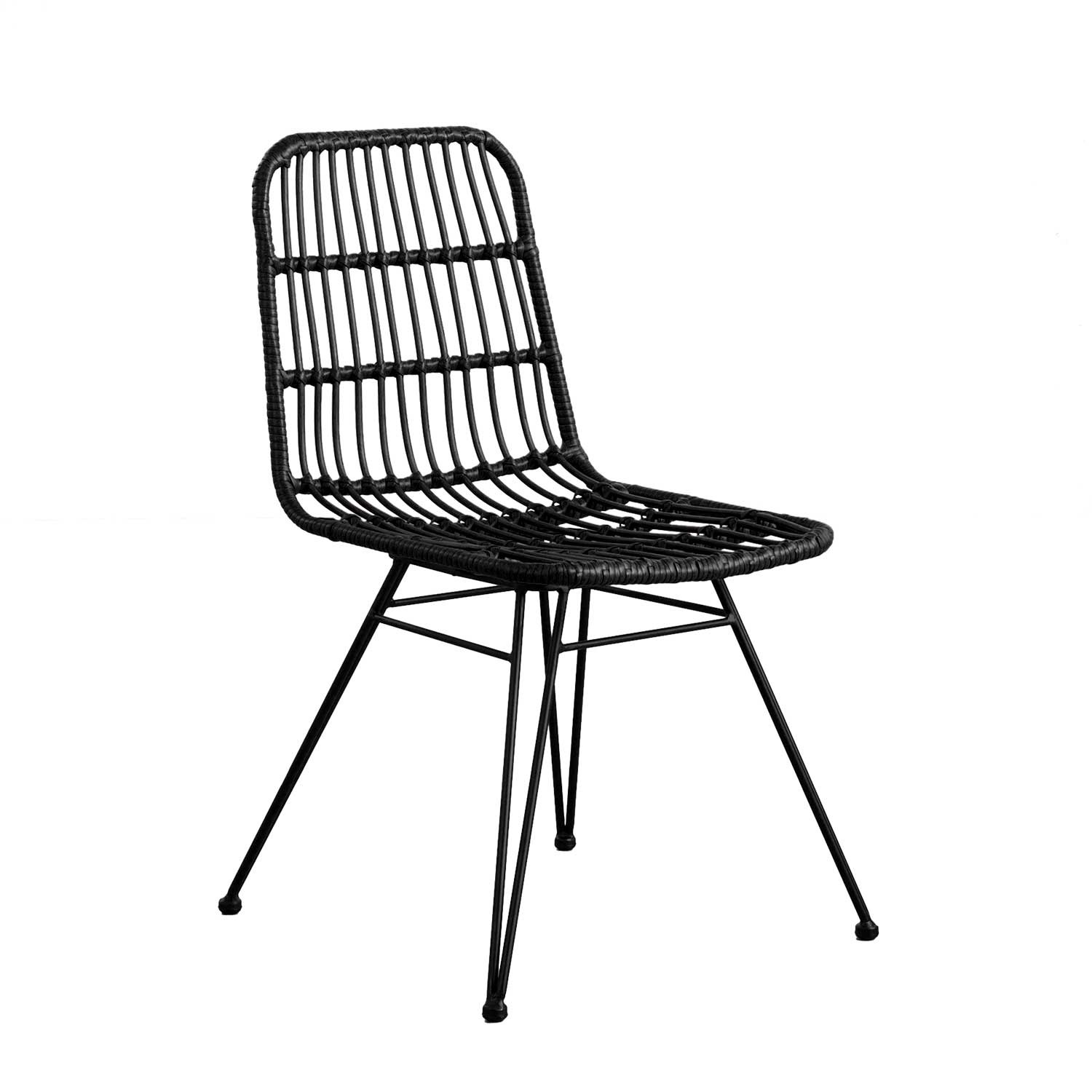 Silla Ratán Hawi 41,5x56x81cm Thinia Home Sillas Mimbre Comedor 1